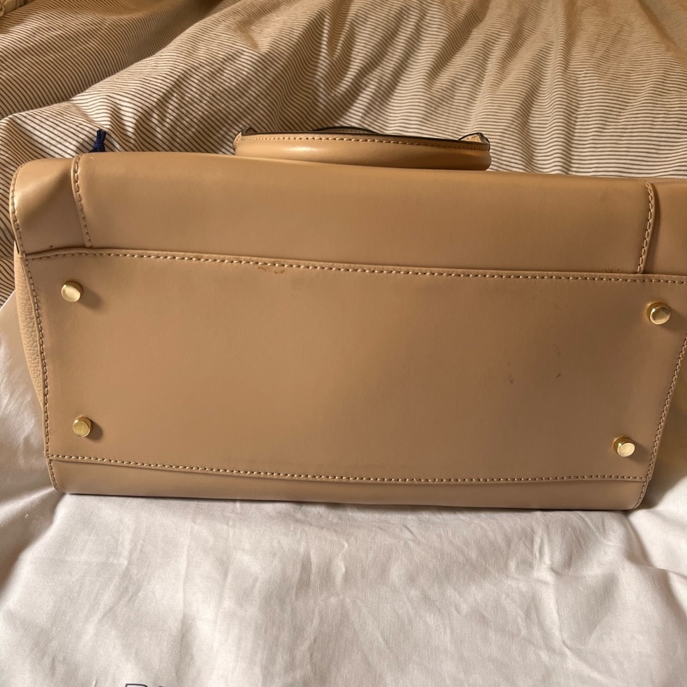 Kate Spade Bernadine Hadley Street Leather Handbag Tan - Picture 3 of 12